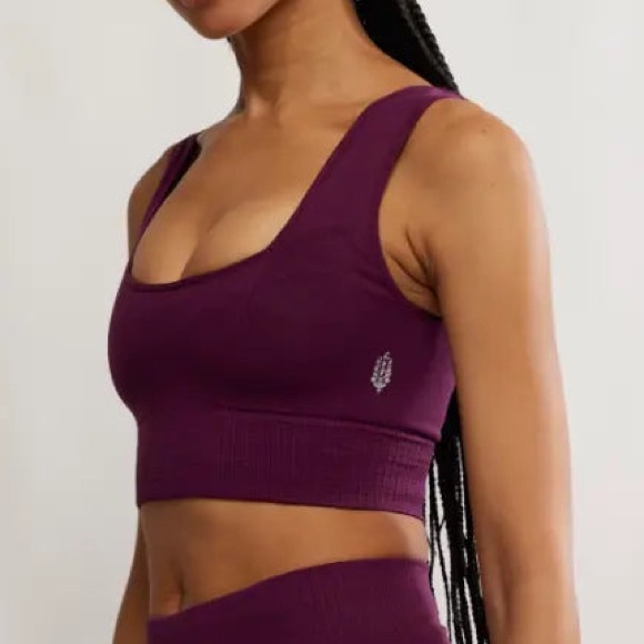 FP Movement by Free People Other - Free People FP Movement XS/S Square Neck Bra in Grape